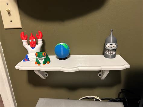 3D Printed Shelf To Hold Your 3D Prints! by Chris Riley | Download free