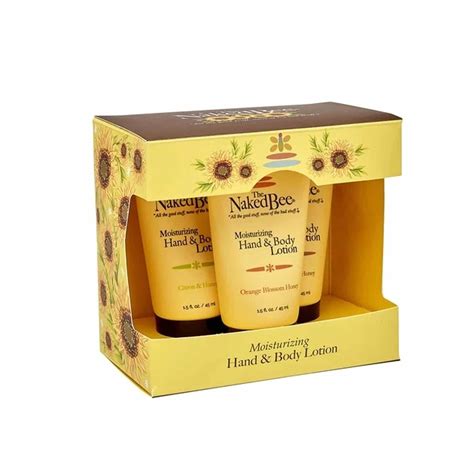 Naked Bee Hand Lotion Set Nook Living