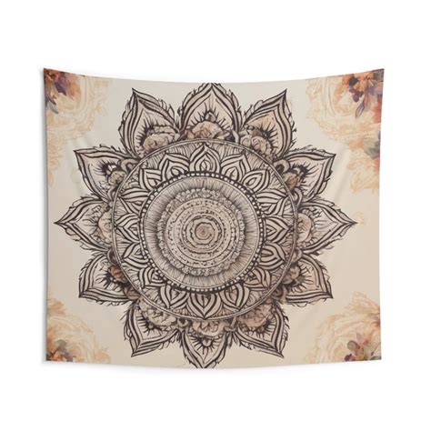 Mandala Tapestry - Etsy