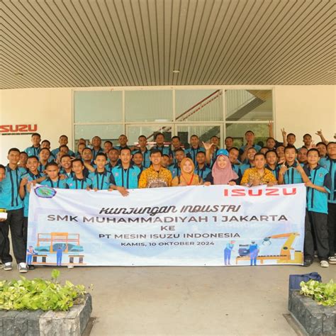 Kunjungan Siswa Smk Muhammadiyah 1 Jakarta Berita Mesin Isuzu