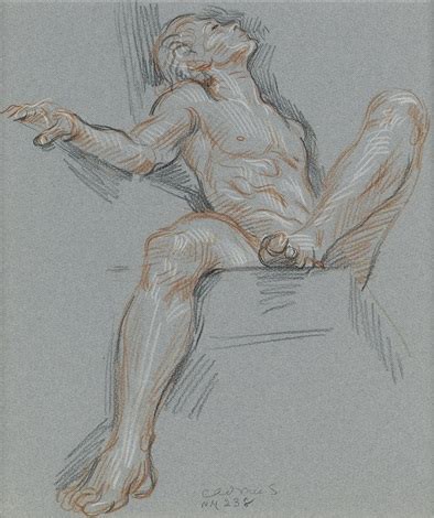 Seated Male Nude Par Paul Cadmus Sur Artnet
