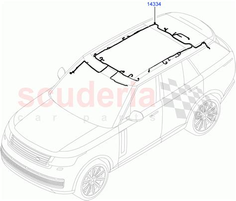 Electrical Wiring Body And Rear Roof Parts For Land Rover Range