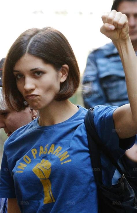 Pussy Riot Singer Wears A No Gods No Masters T Shirt No Gods No