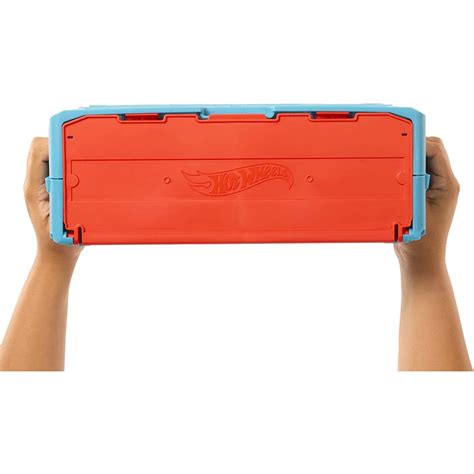 Mattel Hot Wheels Track Set Fire Themed Set And Car Track Building Stunting Components In