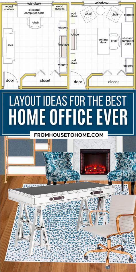 Home Office Layout Ideas - From House To Home