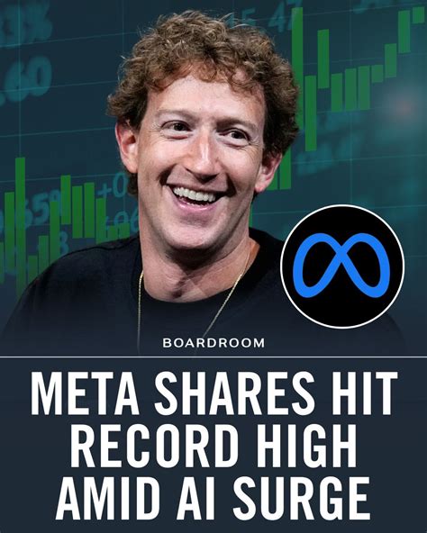 Meta's stock just hit a record high after surpassing earnings ...