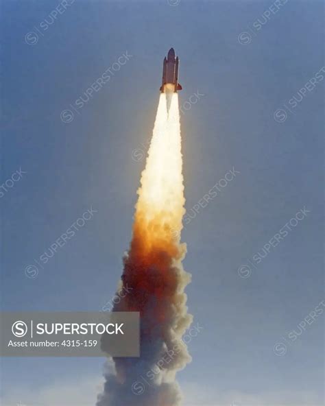 Launch Of Space Shuttle Columbia Superstock