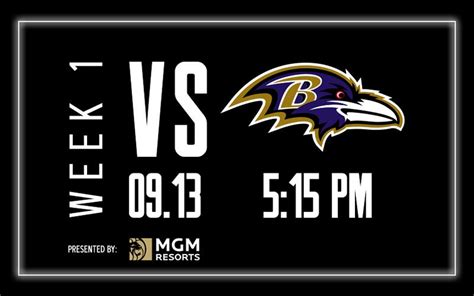 Raiders vs. Ravens - Week 1 | Allegiant Stadium