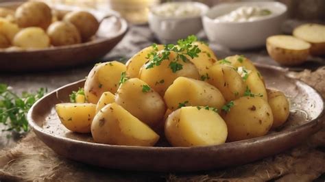 Premium AI Image Spud Spectacular Potatoes In All Their Delicious