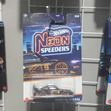 Jual Hot Wheels Neon Speeders Porsche Gt Base Besi Shopee Indonesia