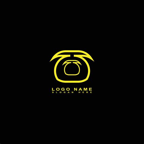 logo design with golden yellow color for brands and others 8383692 Vector Art at Vecteezy