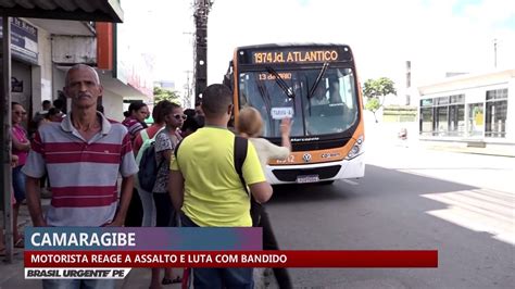 Motorista reage a assalto e luta bandido em Camaragibe Vídeo