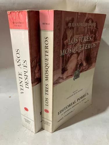 Los Tres Mosqueteros Y Veinte Años Después Alejandro Dumas MercadoLibre