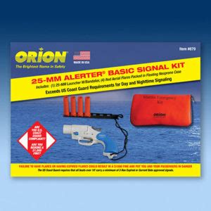 Marine Orion Safety