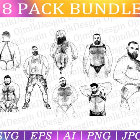 Naked Sexy Man Svg Etsy Sweden