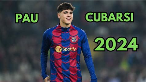 Pau Cubarsi 2024 Defensive Skills Passes Tackles Barcelona S