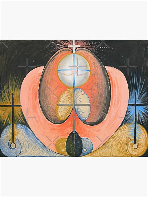 Póster Hilma af Klint La Evolución No 10 de kinsley45 Redbubble