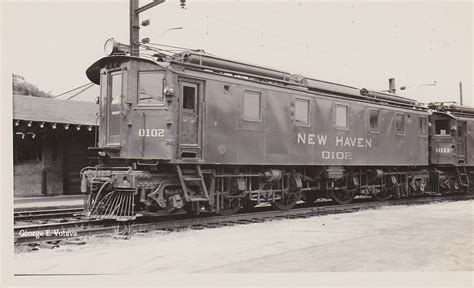 Westinghouse Heavy Freight Electrics At Danbury Connecticut August