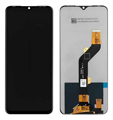 Tela Frontal Lcd Compativel Hot 10s X689 Sem Aro Preto