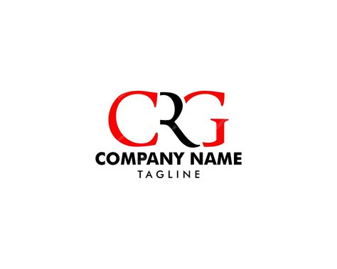 Premium Vector Initial Letter Crg Logo Template Design