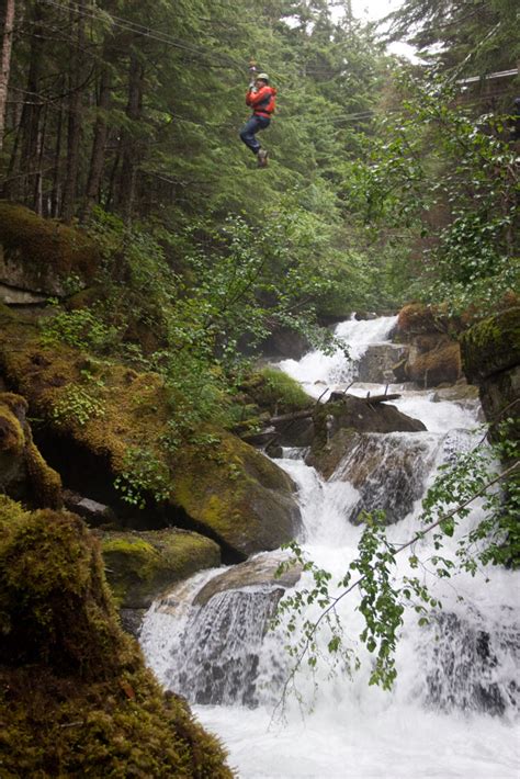 Skagway Tour Spotlight Zipline At Grizzly Falls Skagway Tours