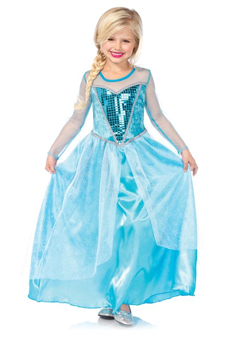 Child Fantasy Snow Queen Costume