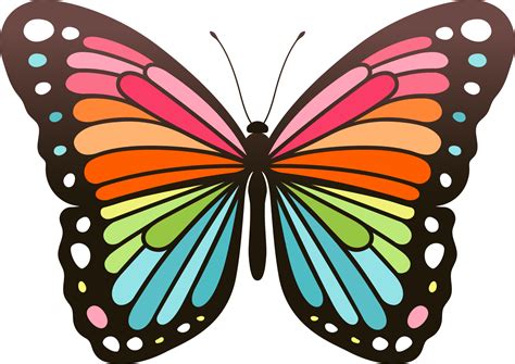 mariposa color símbolo 19616872 PNG