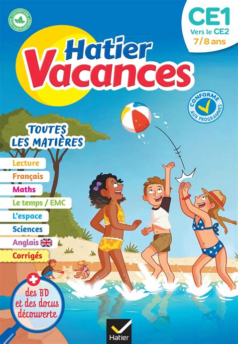 Cahier De Vacances Du Ce1 Au Ce2 5