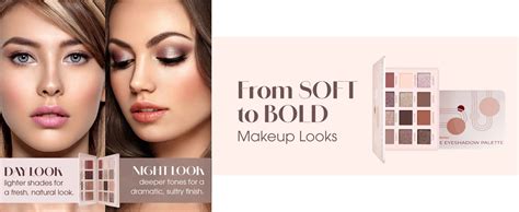 Amazon Lamora Nude Eyeshadow Palette Soft Pink Rose Shadows