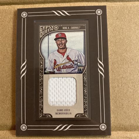 2015 Topps Gypsy Queen Mini Framed Relics Kolten Wong GMR KW EBay