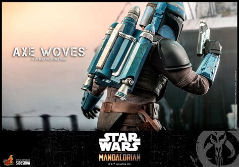 HOT TOYS 1 6 STAR WARS THE MANDALORIAN AXE WOVES 30 CM MMSANIME Figuras de colección de