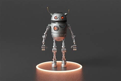 3D model Robot V29 VR / AR / low-poly | CGTrader