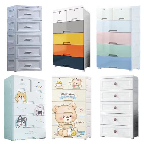 [🔥SG Ready Stock] 3/4/5/6 Tier Storage Cabinet - Plastic Storage Box ...