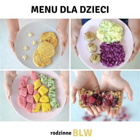 Menu dla dzieci BLW co Lila jadła Lady Och Mistrzyni