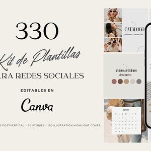 Plantilla Editable En Canva Para Redes Sociales Minimalista Pack De