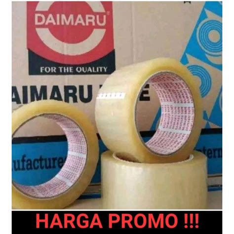 Jual Lakban Bening Daimaru X Yard Per Roll Shopee Indonesia