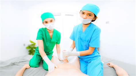 2 Student Nurses Jerk You Off Semen Extraction Leaving Soon VR Porn Video VRPorn