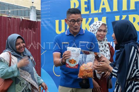 PELATIHAN UMKM KREATIF KEMENPARKRAF ANTARA Foto