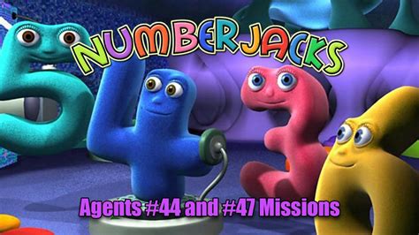 Numberjacks Agents 44 And 47 Missions Youtube