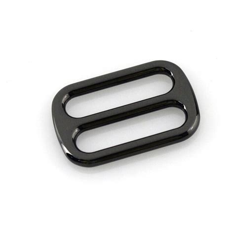 Piece Metal Tri Glide Slide Buckle Middle Center Bar Adjuster Buckle