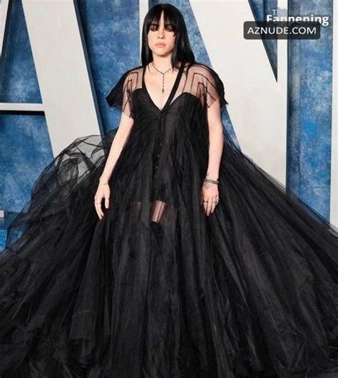 Billie Eilish Sexy Flaunts Her Hot Curves And Figure At The Vanity Fair Oscar Party In Beverly