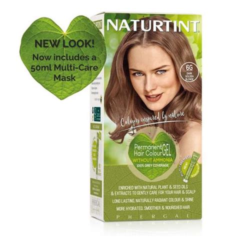 Naturtint Permanent Hair Colour G Dark Golden Blonde Love Nature
