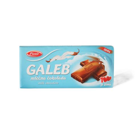Čokolada GALEB mlečna 200g