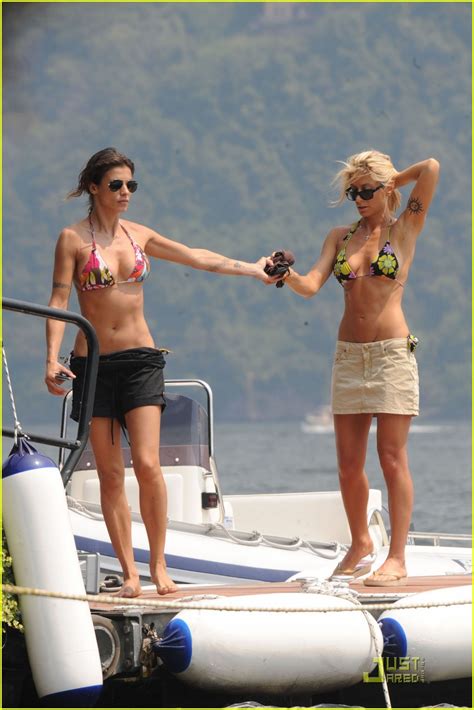 Elisabetta Canalis Bikini Boat Ride Photo 2462248 Bikini