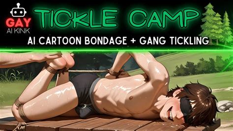 Gay Ai Kink Presents Tickle Camp Bondage Gang Tickling Cartoon Mini Clip Nathan Justice