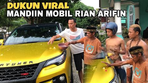 Sewa Dukun Viral Untuk Mandiin Mobil Rian Arifin Youtube