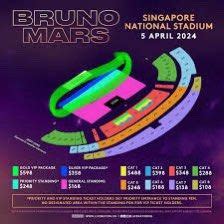 Bruno Mars Silver Vip Ticket Tickets Vouchers Event Tickets On