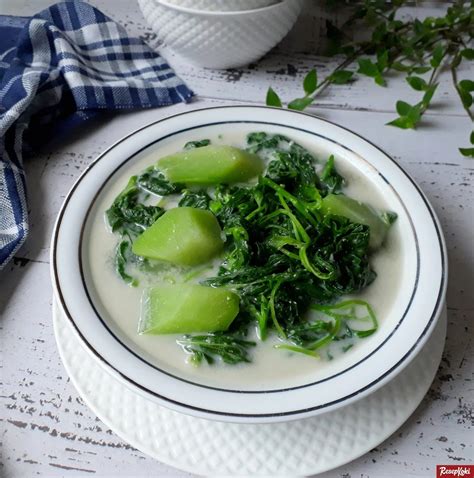 Sayur Bobor Bayam Gurih Dan Lezat Dalam Sekejap Resep Resepkoki