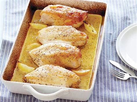 Lemon Chicken Ina Garten Recipes - Lemon and Garlic Roast Chicken Recipe | Ina Garten | Food ...