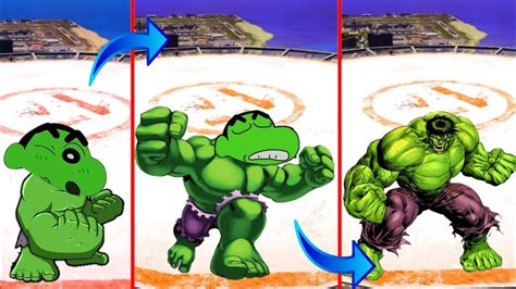 GTA 5 SHINCHAN UPGRADING HULK Into GOD HULK IN GTA 5 GTA V MOD